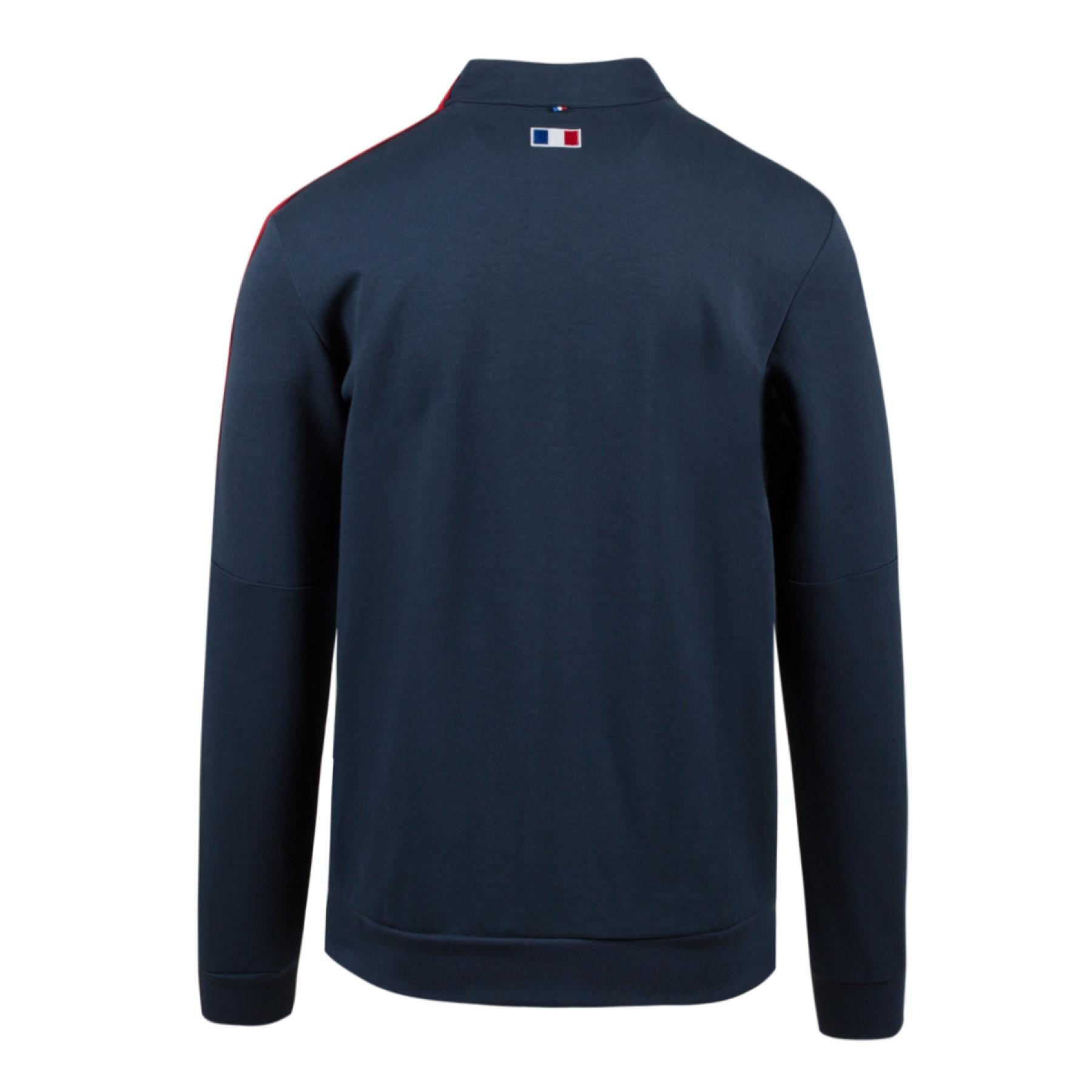 Sweatshirt zip p p XV de France
