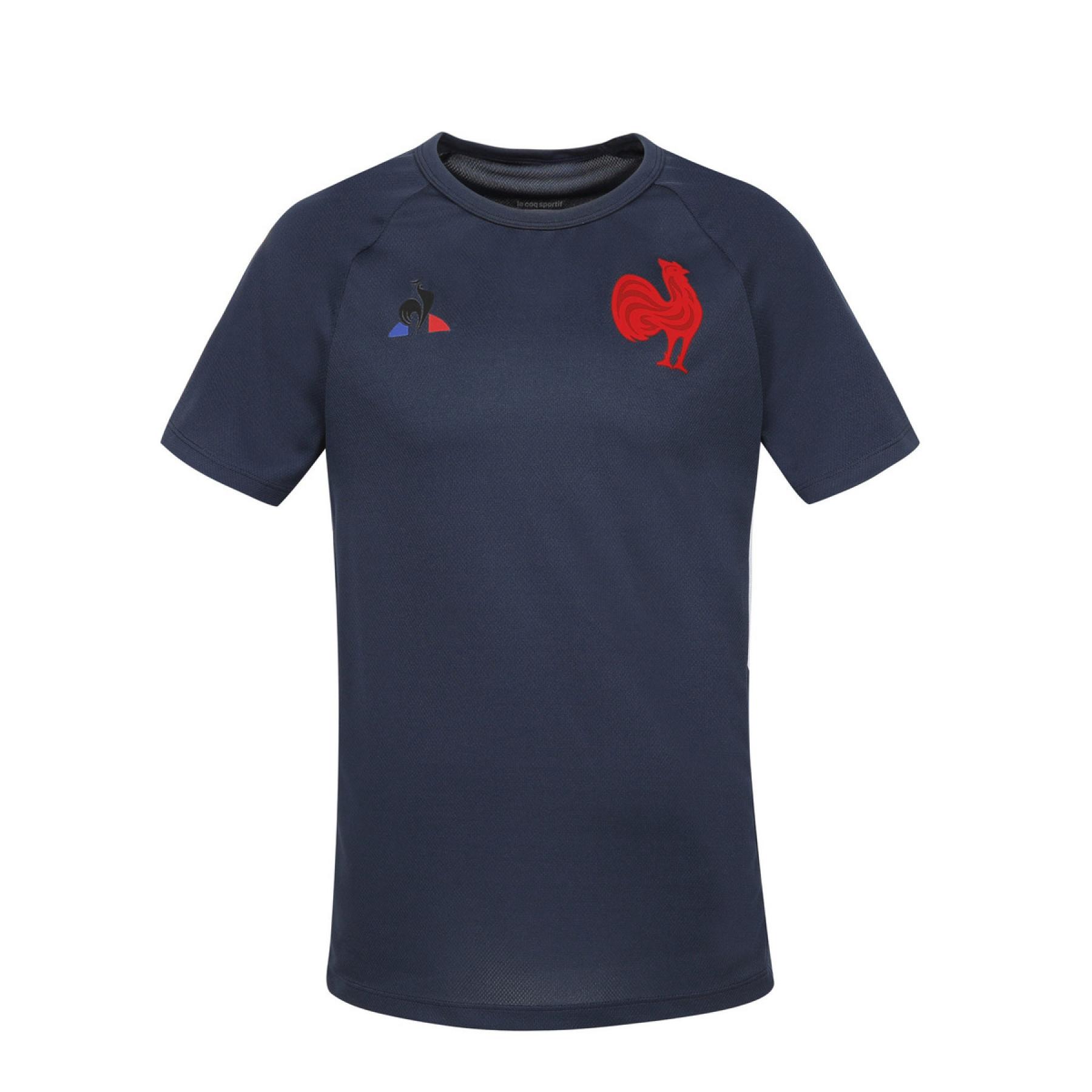 T-shirt treino criança XV de France
