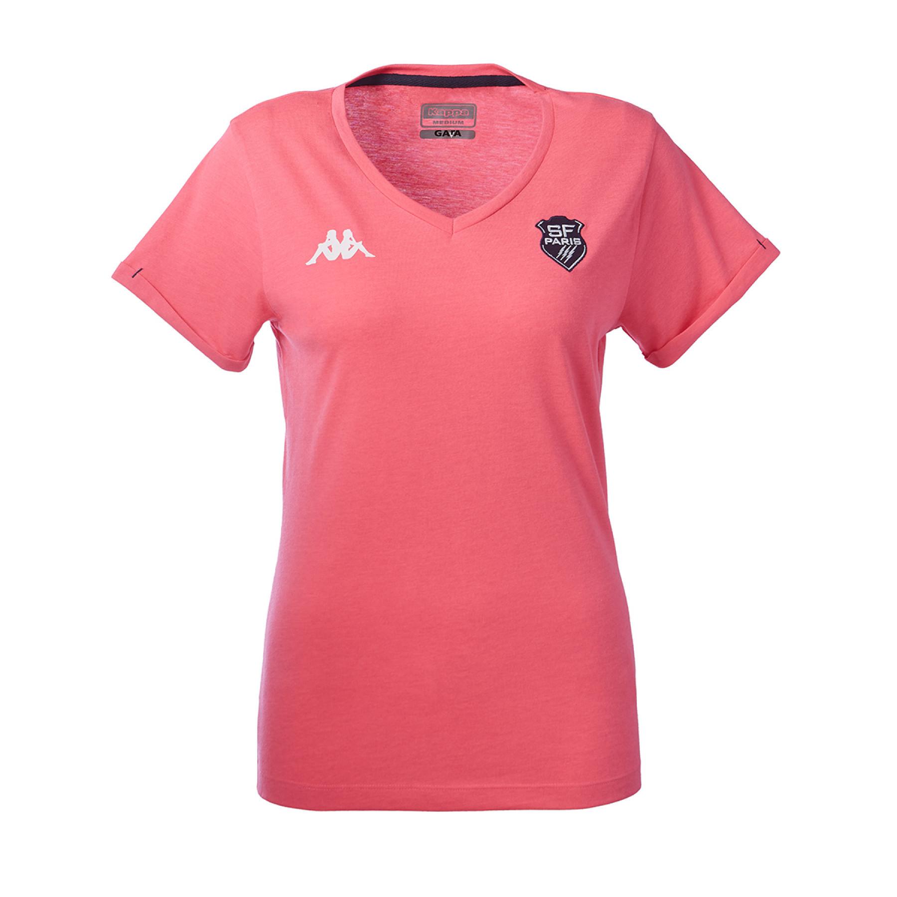 Camisa pólo feminina Stade Français 2020/21 lea