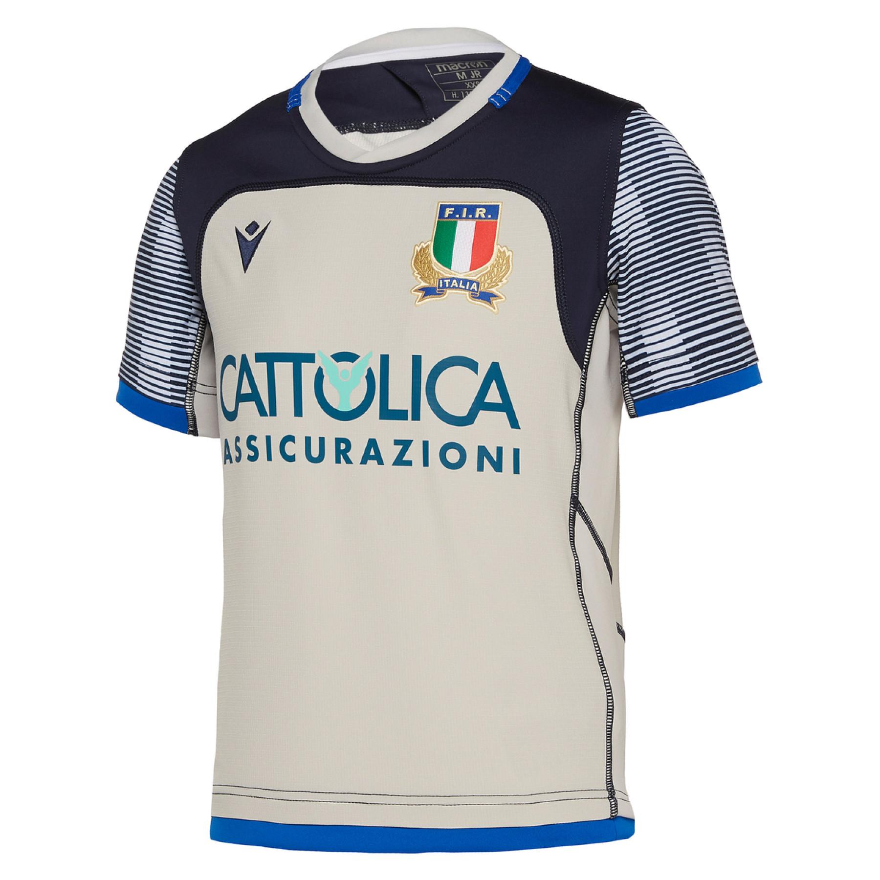 T-shirt criança Italie rugby 2019