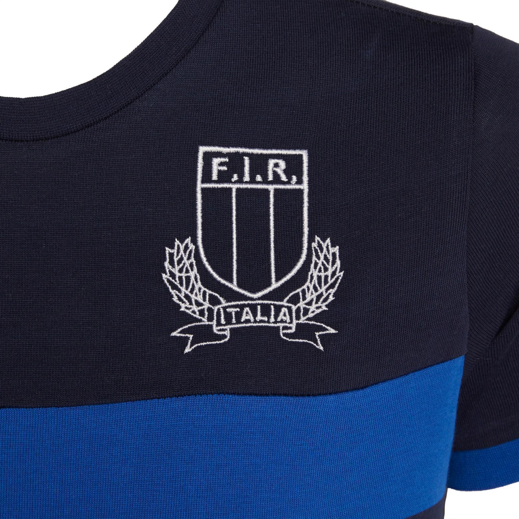 T-shirt criança en algodão Italie rugby 2019