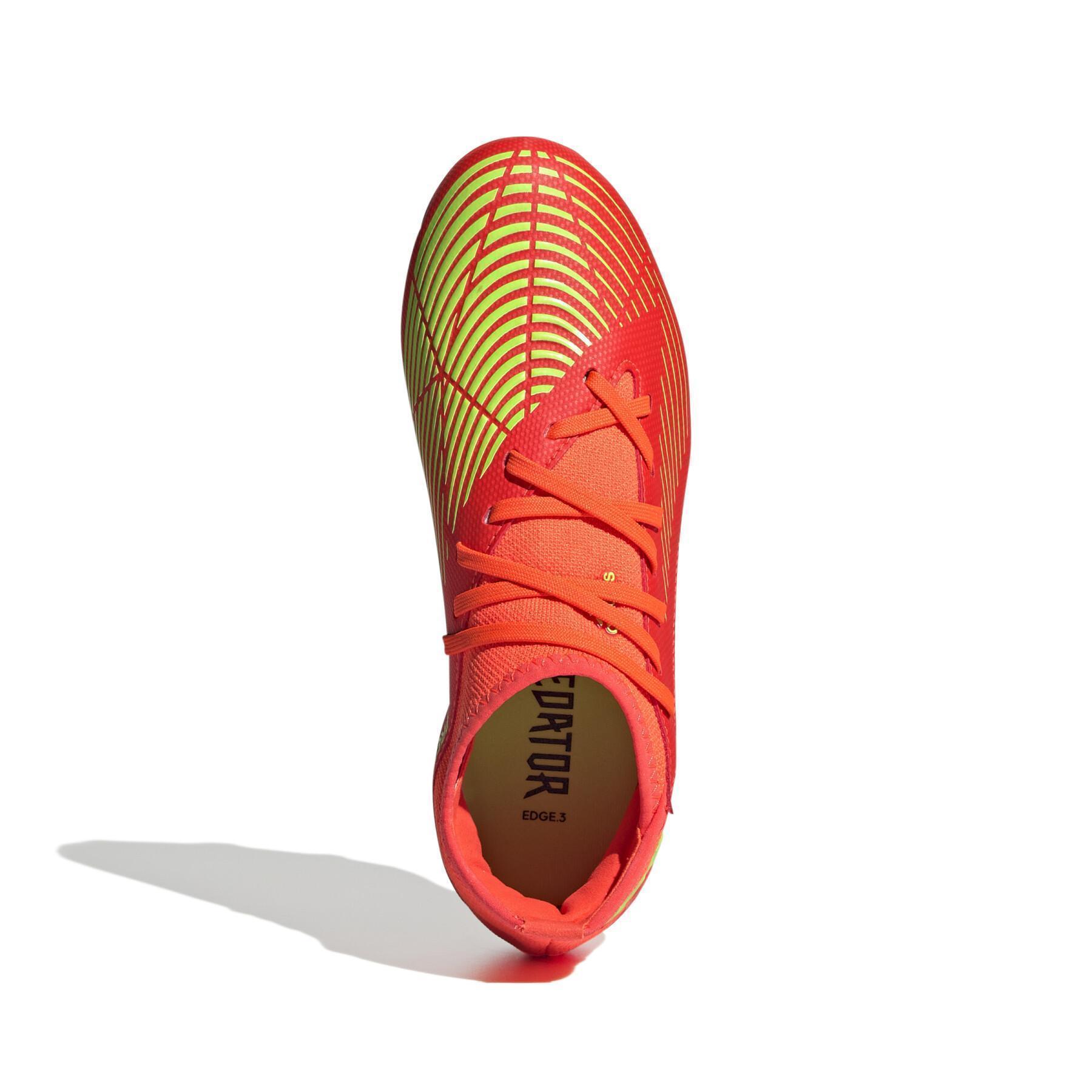 Sapatos de futebol para crianças adidas Predator Edge.3 FG - Game Data Pack