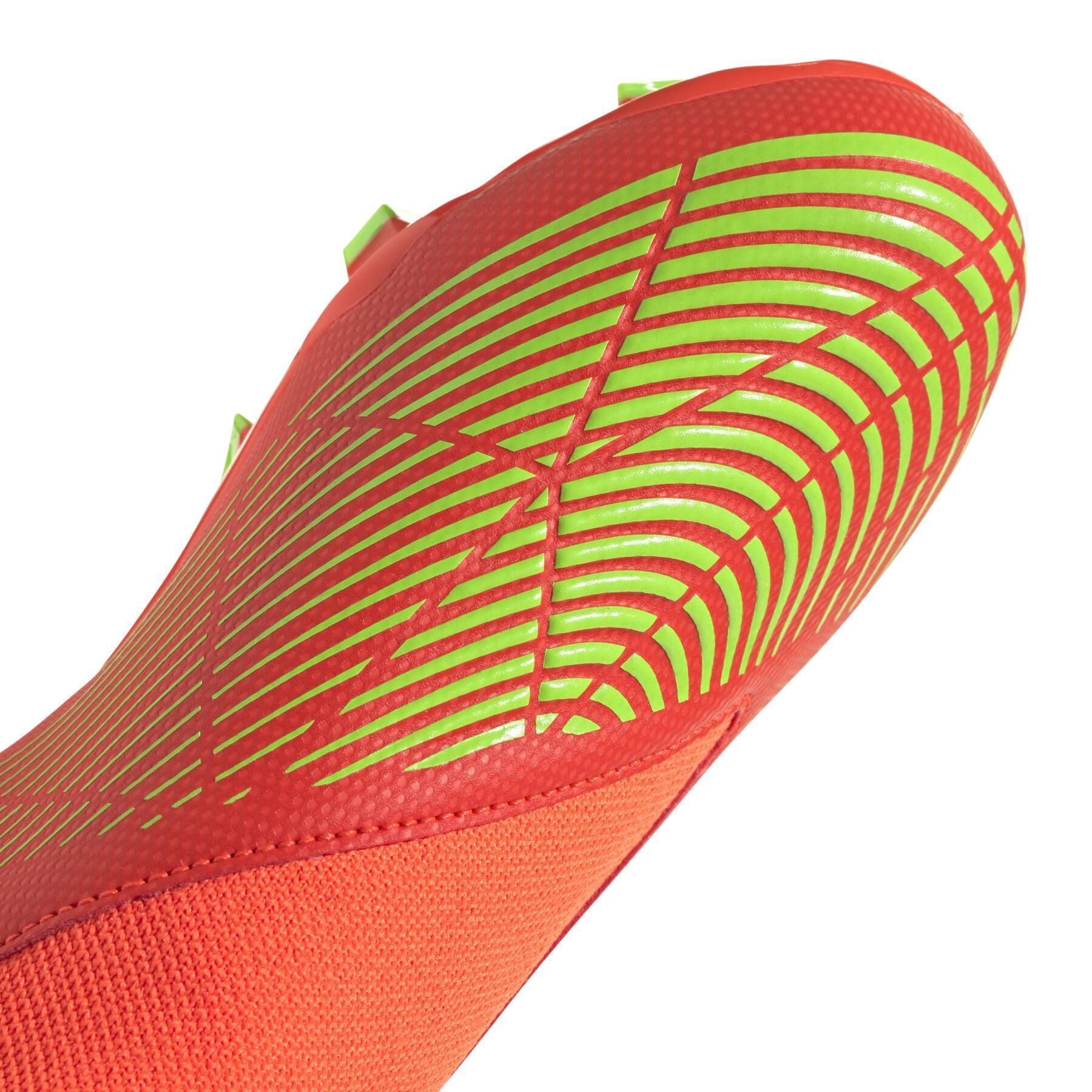 Sapatos de futebol para crianças adidas Predator Edge.3 Laceless FG - Game Data Pack