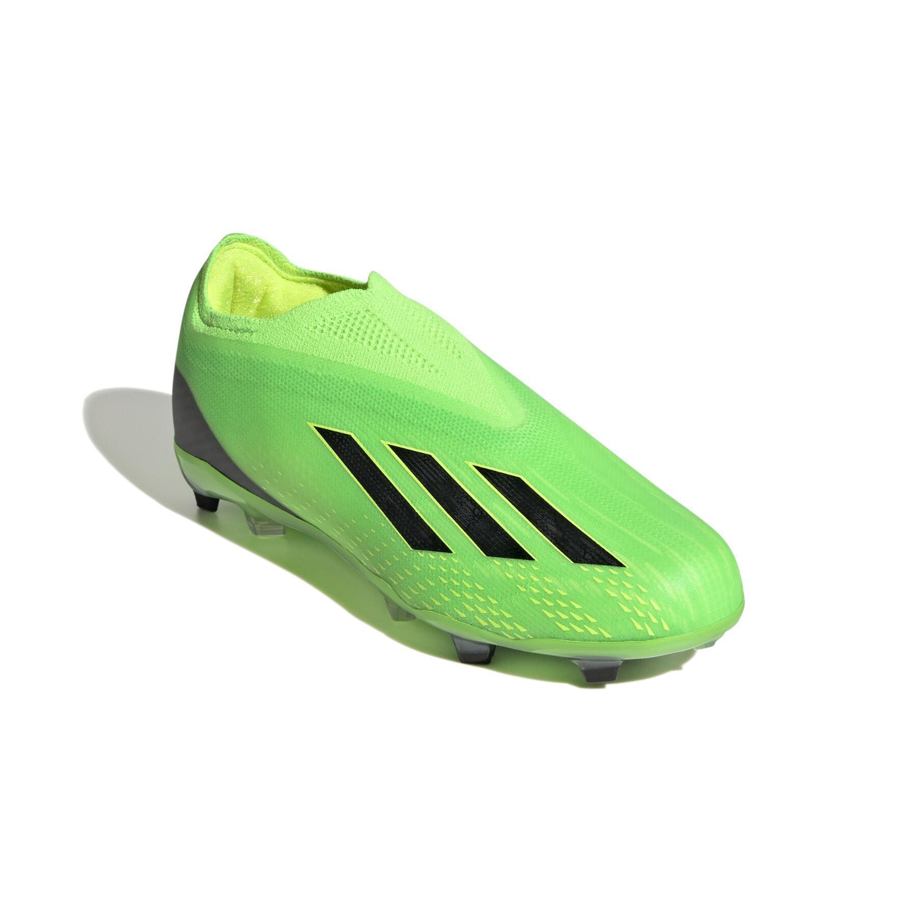 Sapatos de futebol para crianças adidas X Speedportal+ SG - Game Data Pack