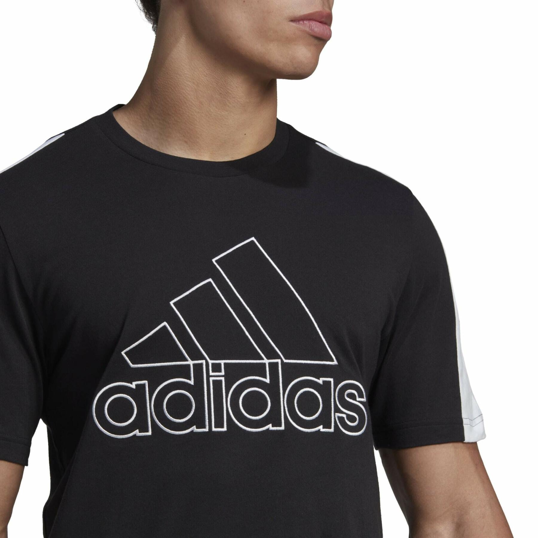 T-shirt com emblema desportivo bordado adidas Future Icons
