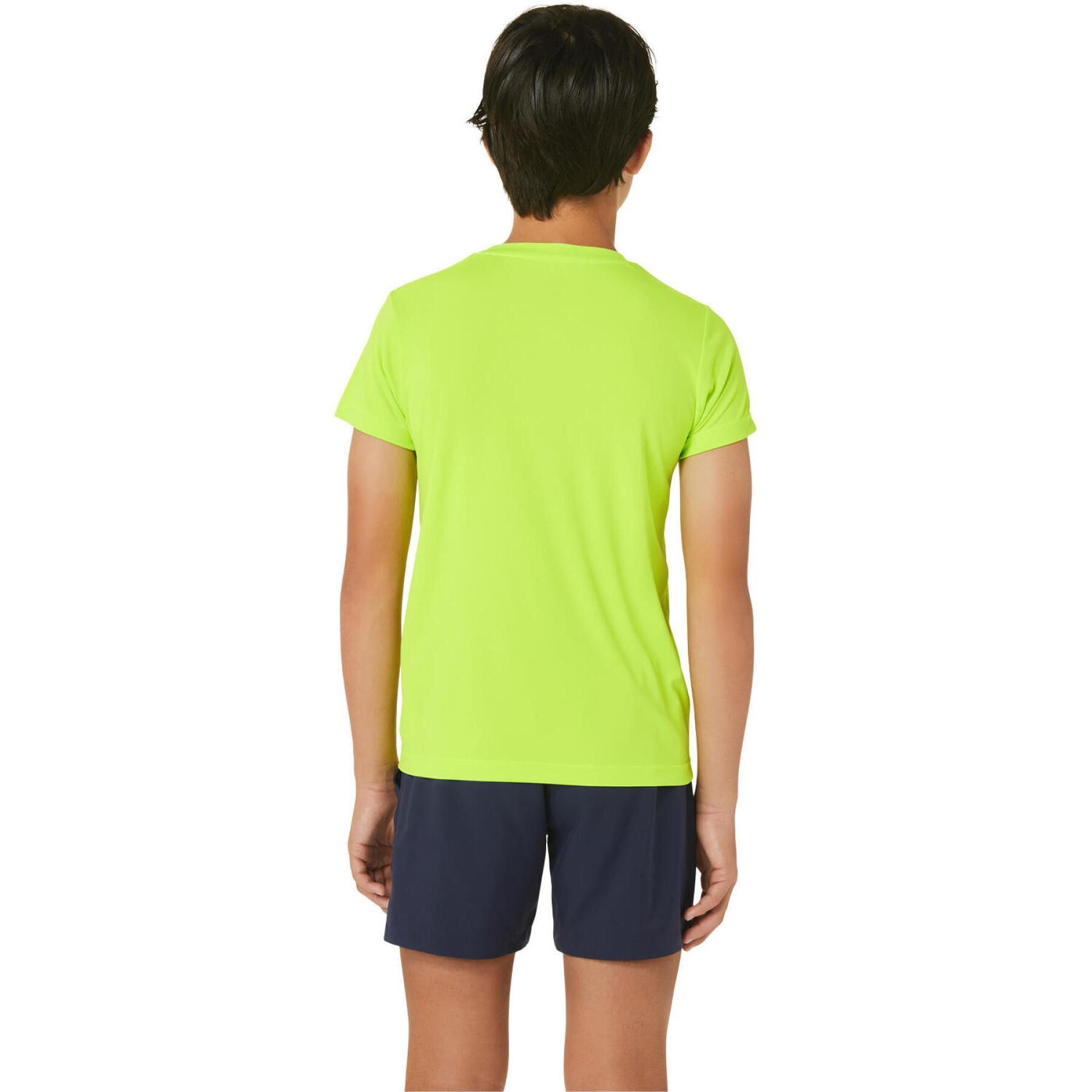 Camisa de ténis infantil Asics graphic