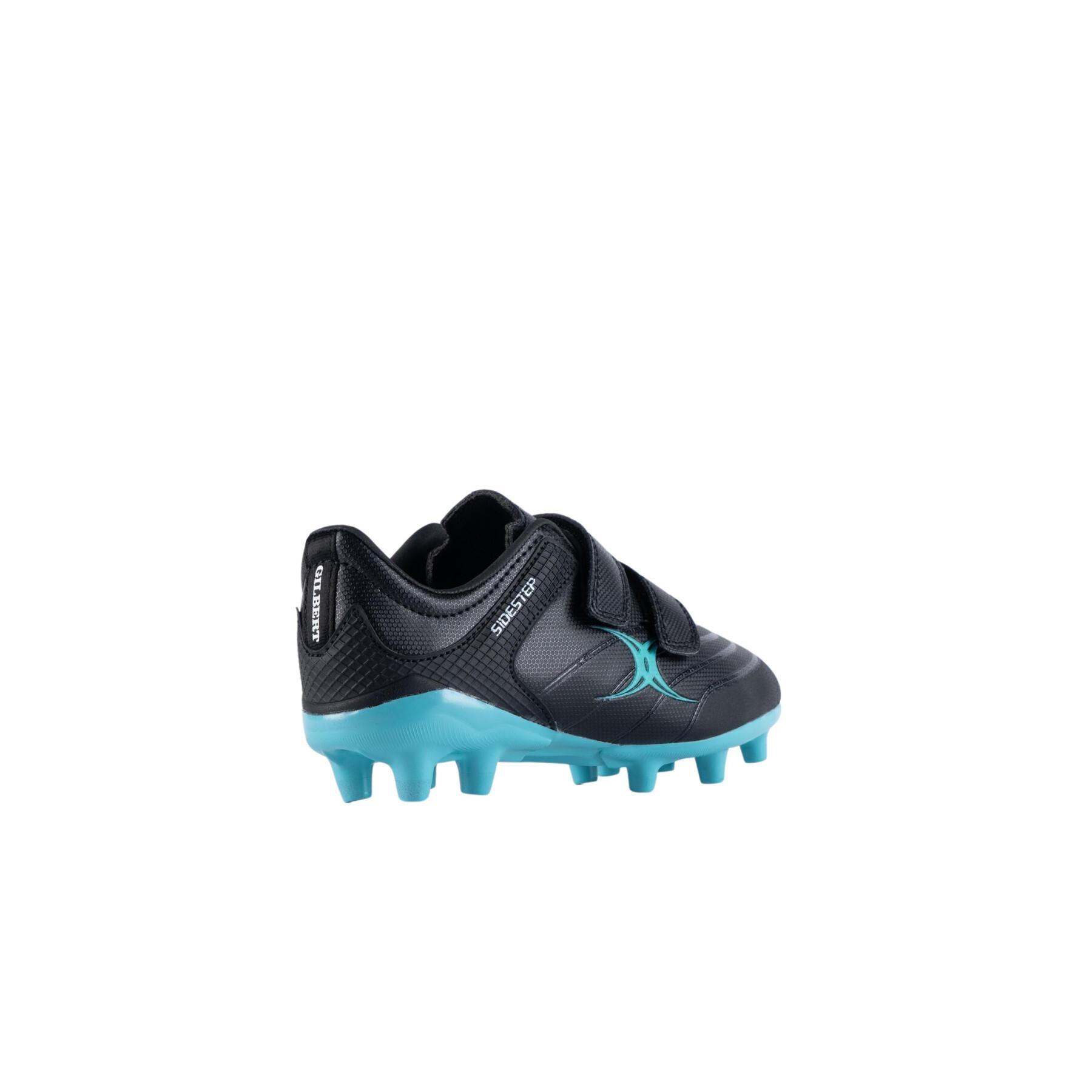 Sapatos de râguebi para crianças Gilbert Sidestep X15 LO MSX