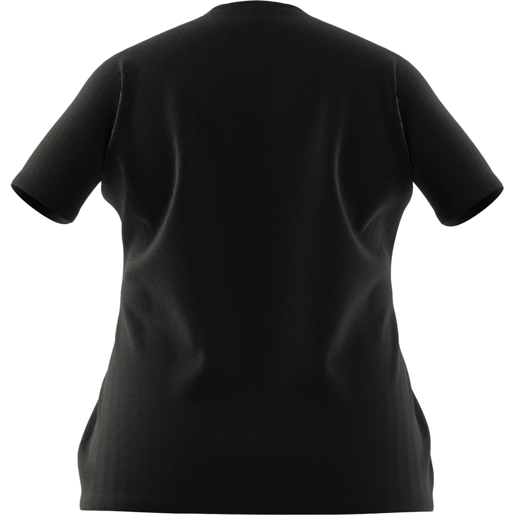 T-shirt tamanho grande mulher adidas Essentials Logo