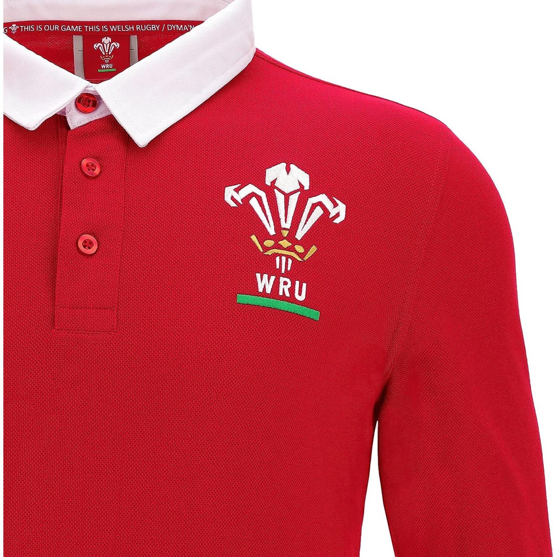 Camisola de manga comprida Pays de Galles Rugby XV Merch CA
