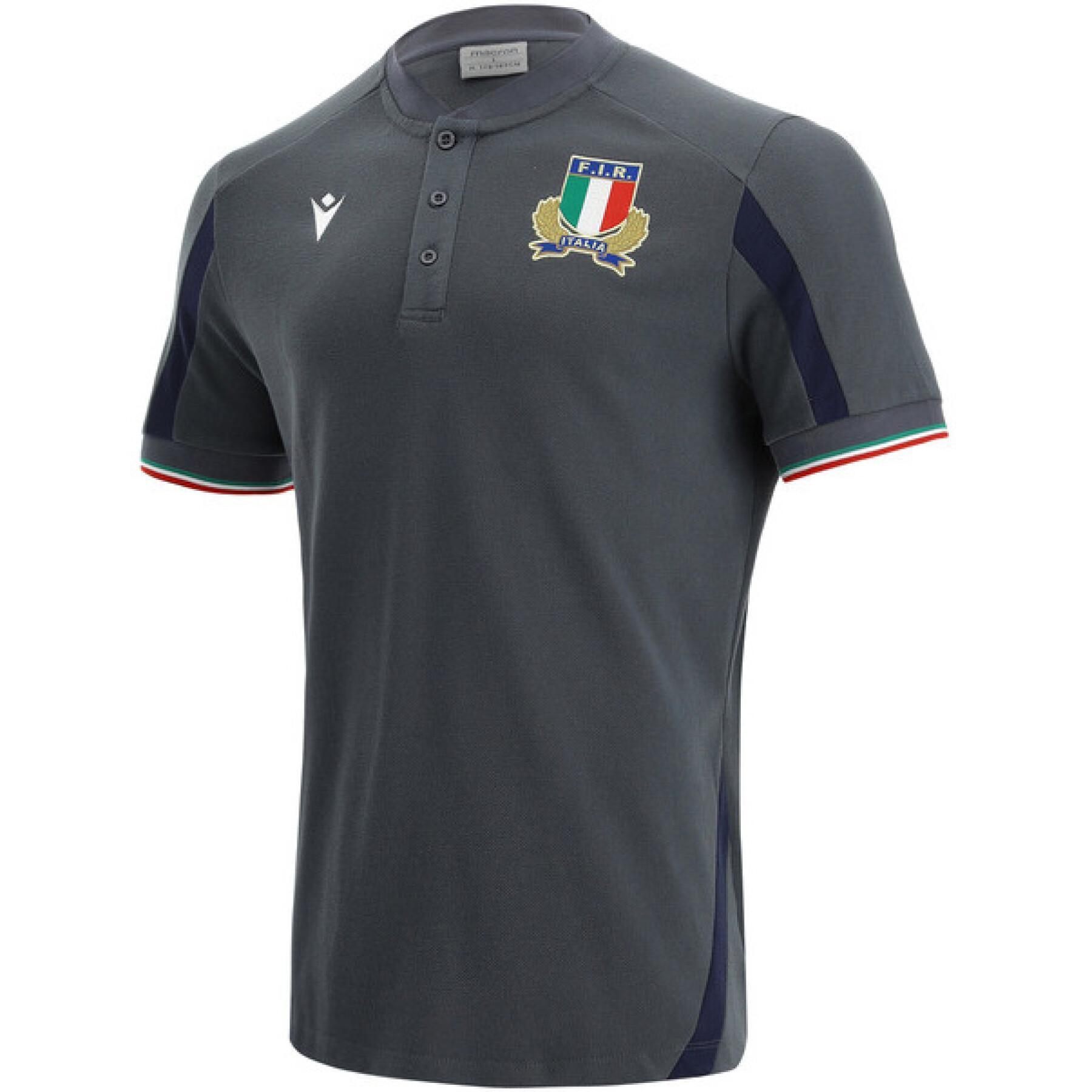 Camisa pólo infantil Italie Rugby 2021