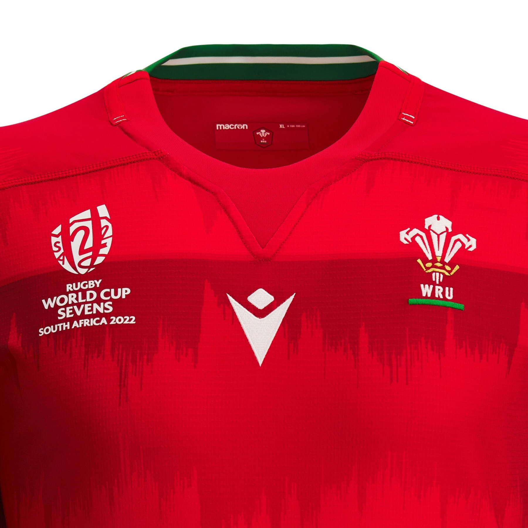 Camisola para crianças Pays de Galles Rugby XV 7S RWC 2023