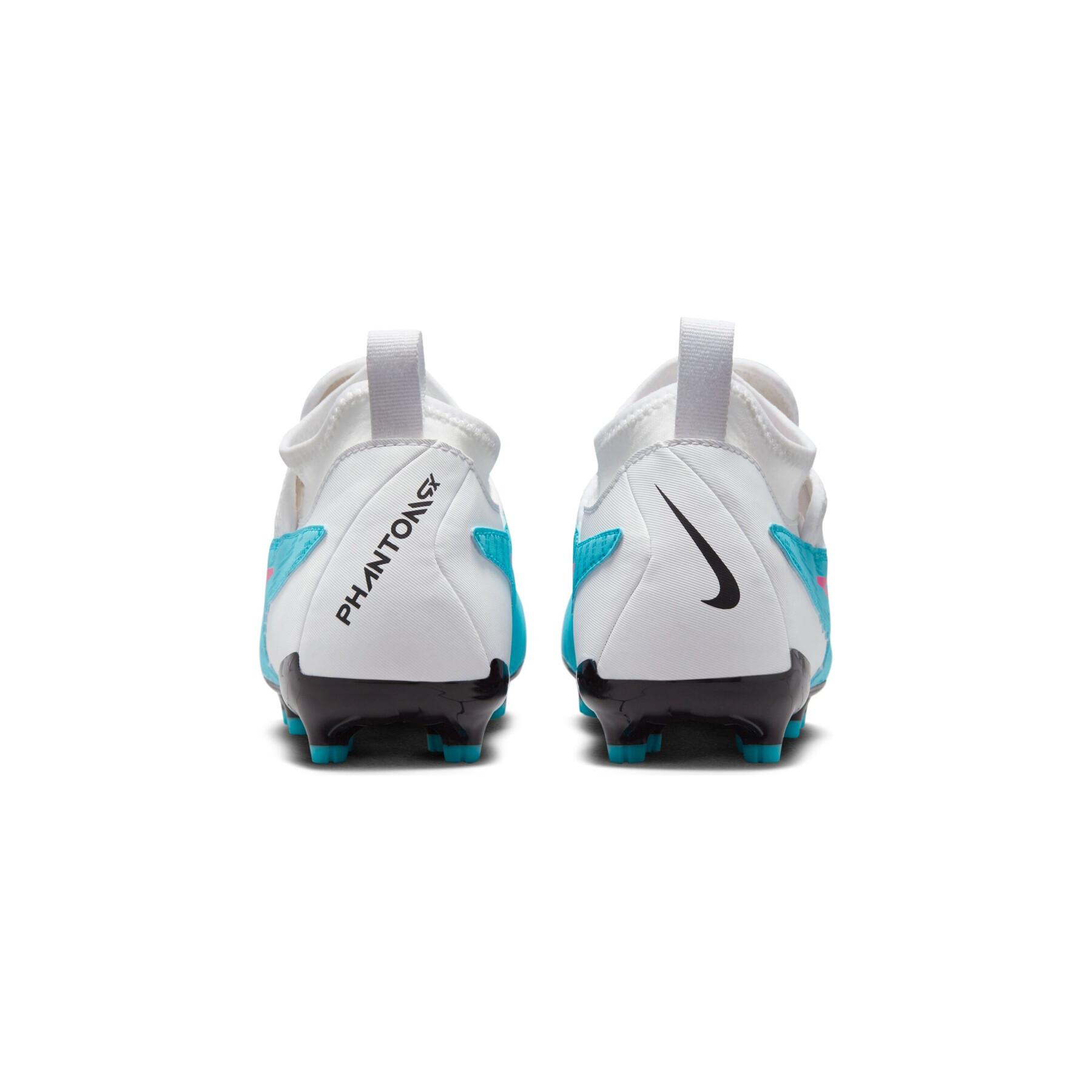 Sapatos de futebol para crianças Nike Phantom GX Academy Dynamic Fit MG - Blast Pack