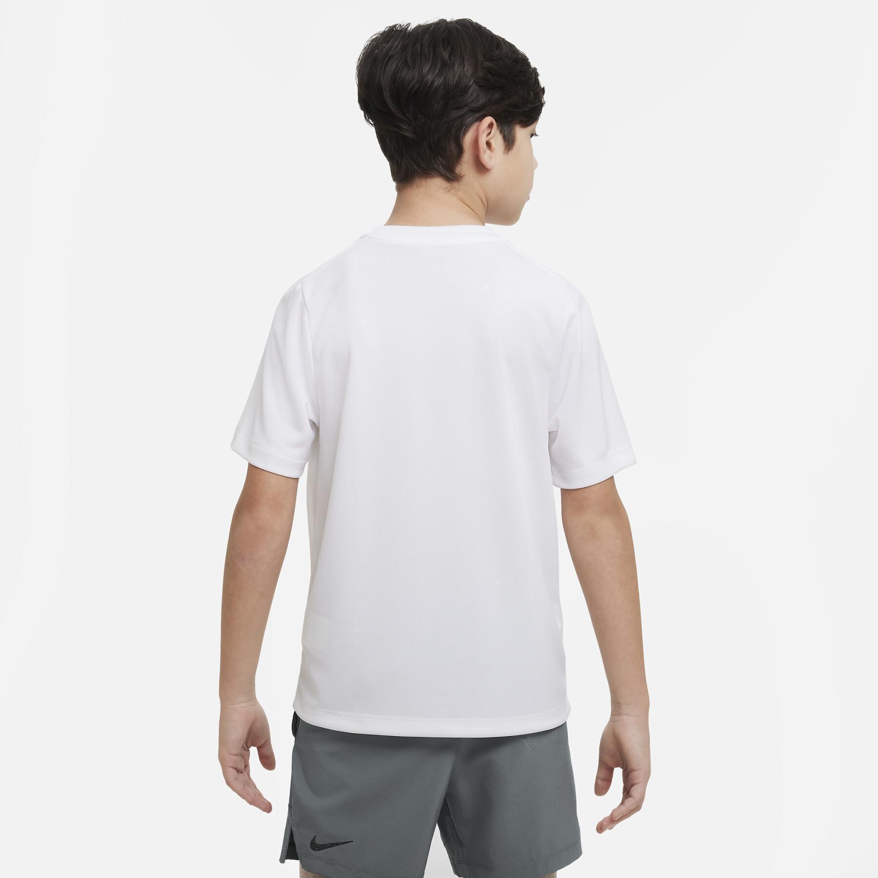 Camisola com padrão infantil Nike Dri-Fit Multi+