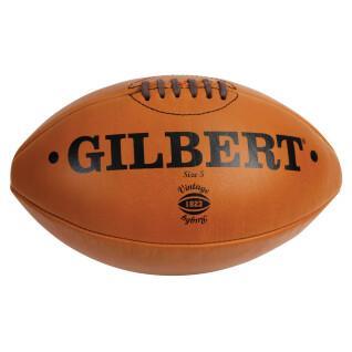 Bola de râguebi em couro Vintage Gilbert (taille 5)