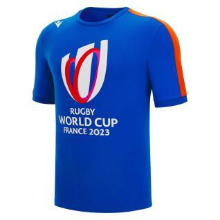 T-shirt de Polycotton Macron RWC France 2023