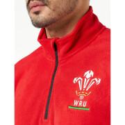 Camisola com fecho de correr de 1/4 Pays de Galles Rugby XV Merch CA